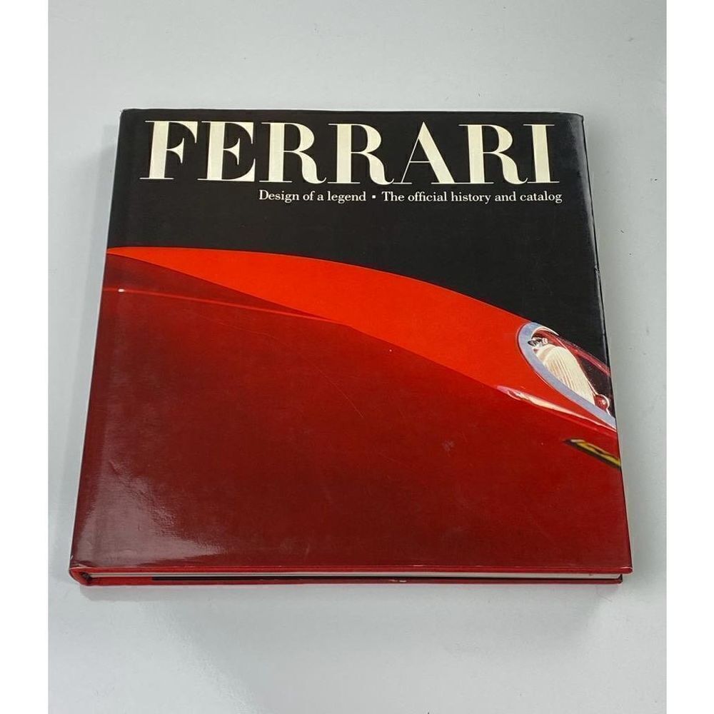 Ferrari Design of A Legend The Official History & Catalog Gianni Rogliatti HC DJ